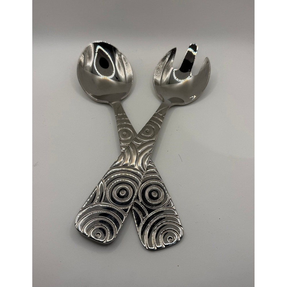 Carrol Boyes Quicksilver Stainless Steel Salad Server Set South Africa 18/8